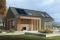 Zonnepanelen op het dak van een huis