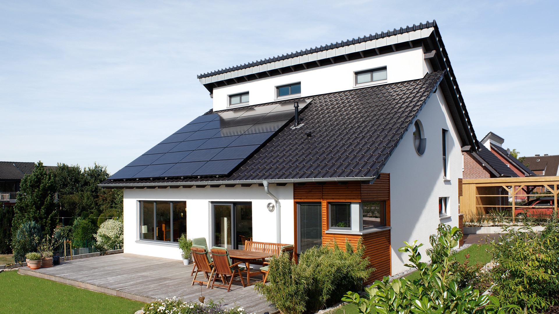 Installation photovoltaïque chez un particulier